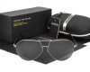 HDCRAFTER retro Polarized sunglasses men brand designer Sun Glasses Driving Glasses aviation Eyewear gafas de sol for men shades