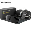 HDCRAFTER Retro Men's polarized sunglasses 2017 Brand designer Large framed Sun glasses Driving mirror goggle Eyewear UV400