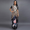 Kostlich Women Dress O-Neck Leopard Beauty Print Dress Women Maxi Long Dresses Plus Size Loose Casual Womens Clothing Sundress Kostlich Women Dress O-Neck Leopard Beauty Print Dress Women Maxi Long Dresses Plus Size Loose Casual Womens Clothing Sundress