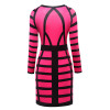Kostlich Autumn 2017 Women O-Neck Long Sleeve Print Dress Mini Sexy Bodycon Women Dress Plus Size NightClub Wear Bandage Dress Kostlich Autumn 2017 Women O-Neck Long Sleeve Print Dress Mini Sexy Bodycon Women Dress Plus Size NightClub Wear Bandage Dress