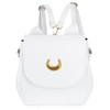 Korean Women Backpack PU Leather Sailor Moon Backpack Multifunction Black White Luna Cat Ladies Backpack Girls Travel Back Pack