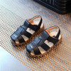Leather Sandals Boys New 100% Soft Leather in Summer Boys&amp;girls Children Beach Shoes Kids Sport Sandals