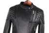 Leather Jackets Women 2017 Spring Autumn Rivet Zipper Motorcycle Faux Leather Coat Female Paragraph Lapel Jacket Coat