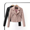 Leather jacket women Leather Jackets Coat Slim Biker Motorcycle Soft Zipper Girl Leather Jaquetas De Couro feminina Women Coat