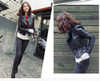 Leather Jacket Women Jackets Coat Slim Biker Motorcycle Soft Zipper girl Leather Jaquetas De Couro feminina Plus Size 3XL L931