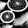 White Native American Dream Catcher