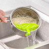 Leaf Rice Wash Sieve Beans Vegetable Fruits Clean Clip Noodle Filter Strainers