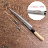 LDZ Hot Japanese 8-inch kitchen knife sashimi sushi Salmon knife Filleting Knives 5Cr15mov Damascus pattern steel cooking knife