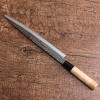 LDZ Hot Japanese 8-inch kitchen knife sashimi sushi Salmon knife Filleting Knives 5Cr15mov Damascus pattern steel cooking knife