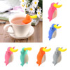 Duckbill Designed Tea Infuser Tea Leaf Strainer Food Grade Silicone Filter Diffuser Tea Herbal Spice Leaf Strainer 6 Colors