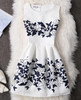 Drop Shipping Women Summer Dress 2017 Vintage Jacquard Printed Sexy Party Vestidos Ladies Bodycon Clothing Mini Dresses PDRSB2