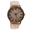 Drop Shippong Lady Hours Clock Reloje  Retro Vogue WristWatch Cowboy Leather Band Analog Quartz Watch
