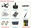 Drones MiNi RC Quadcopter with 2MP Camera Elfie Drone Selfie Altitude Hold Foldable Dron Profesional RC Helicopter Racing Drone