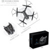 Drones MiNi RC Quadcopter with 2MP Camera Elfie Drone Selfie Altitude Hold Foldable Dron Profesional RC Helicopter Racing Drone