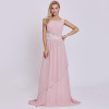 Dressv pink evening dress cheap a line sleeveless scoop neck sweep train wedding party formal appliques evening dresses Dressv pink evening dress cheap a line sleeveless scoop neck sweep train wedding party formal appliques evening dresses