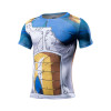 2017 Anime Dragon Ball Z Vegeta Super Saiyan Goku Piccolo 3D Slim T Shirt Men Costume Fitness Tee T-Shirt Long Sleeve Tights