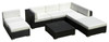 2017 All Weather Outdoor Sofa Sectional Wicker 8 Piece Resin Couch Set