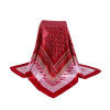 2017 90cm Imitated Silk Scarf Square Brand Scarf Women Satin Designer Ladies Scarves Polyester Hijab Female Dot Bandana Headband