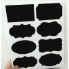 2017 40PCS/ Set New Wedding Home Kitchen Jars Blackboard Stickers Chalkboard Lables 20.5 * 23cm Free Shipping