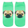 2017 3D Printed Animal Women Casual Socks Cute Cat Unisex Low Cut Ankle Socks meias AGU 15