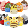 2017 3D Cartoon Plush Children Backpacks kindergarten Schoolbag Animal Kids Backpack Children School Bags Girls Boys Backpacks