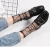 2017 2pairs New Summer Women Sexy Grid Socks Short Fishnet Socks Hollow Lattice Geometry Black Breathable Socks Female