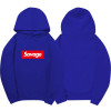 2017 100% Cotton 21 Savage Street Wear Woolcotton Suprem Hoodies Parody No Heart X Savage Hoodie Sweatshirt Men Women Hip Hop