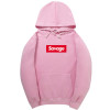 2017 100% Cotton 21 Savage Street Wear Woolcotton Suprem Hoodies Parody No Heart X Savage Hoodie Sweatshirt Men Women Hip Hop