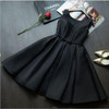 New design A-line short dresses V-opening back cocktail party lace-up dress veatidos de festa Hot sale free shipping