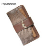 New Crocodile Leather Purses Women Wallets Luxury Hasp Long Retro Zipper Woman Purse Female Wallet Cell Phone Clutch Card Holder