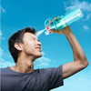 New Creative Spray Water Bottle Portable Atomizing Bottles Outdoor Sports Gym Drinking Drinkware Bottles Shaker 400ML 600ML