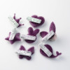 New Creative Cute Purple Plush Rabbit Crown Kids Hairpins Barrettes Children Hair Accessories Girls Hair Clips