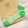 New Colorful Ultrathin Transparent Socks for Women Girl Beautiful Crystal Lace Elastic Short Socks Ocean Ankle Sock 10Pairs/Lot