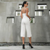 Sleeveless Backless Jumpsuit