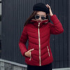 New Coats & Jackets 2017 Fashion Wine Red Parka Hooded Winter Jacket Women Winter Coat Women Zipper Down Jacket Female Coat New Coats & Jackets 2017 Fashion Wine Red Parka Hooded Winter Jacket Women Winter Coat Women Zipper Down Jacket Female Coat