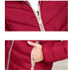 New Coats & Jackets 2017 Fashion Wine Red Parka Hooded Winter Jacket Women Winter Coat Women Zipper Down Jacket Female Coat New Coats & Jackets 2017 Fashion Wine Red Parka Hooded Winter Jacket Women Winter Coat Women Zipper Down Jacket Female Coat