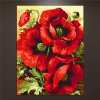 Frameless Poppy Flower DIY Frameless Pictures Painting By Numbers DIY Digital Canvas Oil Painting Living RoomHome Office Decor