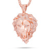Fox "Empire" x KING ICE - The Rose Gold CZ Faceted Lion