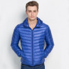 2017 Fashion Thin Jacket Men 90 Duck Down Jacket Men Ultralight Down Jacket With a Hood Outdoors Feather Parka With Carry Bag