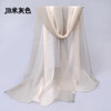 2017 Fashion Summer silk Scarf shawl Cape Polyester Chiffon Silk Scarves Wraps For Women Brand Foulard Femme