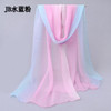 2017 Fashion Summer silk Scarf shawl Cape Polyester Chiffon Silk Scarves Wraps For Women Brand Foulard Femme