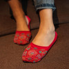 2017 Fashion New Woman's Socks 4 Colors Female Cotton Invisible Ankle Sock Summer Stealth Retro Folk Style Silicone Socks