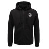 New 2017 Fashion Hoodies Men Fleece Rammstein Rock Casual Black Band Hip Hop Mens Hoodies Sweatshirts Zipper Cardigan