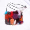 New 2017 Colorful Real Fur Women Shoulder Bag Fox Fur Causal Clutch Bag Leather Women's Bag Lady Chains Handbag Luxury Purse New 2017 Colorful Real Fur Women Shoulder Bag Fox Fur Causal Clutch Bag Leather Women's Bag Lady Chains Handbag Luxury Purse