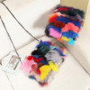 New 2017 Colorful Real Fur Women Shoulder Bag Fox Fur Causal Clutch Bag Leather Women's Bag Lady Chains Handbag Luxury Purse New 2017 Colorful Real Fur Women Shoulder Bag Fox Fur Causal Clutch Bag Leather Women's Bag Lady Chains Handbag Luxury Purse