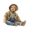 New 2017 baby Boys Children outerwear coat fashion kids jackets for Boy girls Winter jacket Warm hooded children clothing