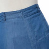 2017 Summer Long Maxi Skirt High Waisted Floor Length Denim Jeans Skirts Women Casual A Line Jupe Saia Jeans longa With Pockets