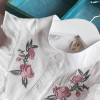 2017 summer Korean baby girls clothing set children heart shirt+bow shorts suit 2pcs kids floral bow clothes set suit
