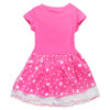 2017 Summer Girl Dress Cartoon Moana for Girls Clothes Printed Baby Girl Dress Pink Princess Party Dress Children Kids Clothing