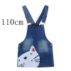 2017 Summer Girl Cowboy Suspender Dress Girls Denim Strap Dress Jean Sundress Casual Kids Dresses For Girls Baby Clothing
